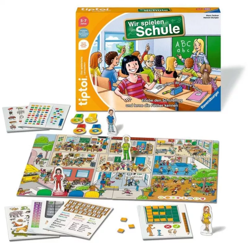 tiptoi Wir spielen Schule, lauamäng