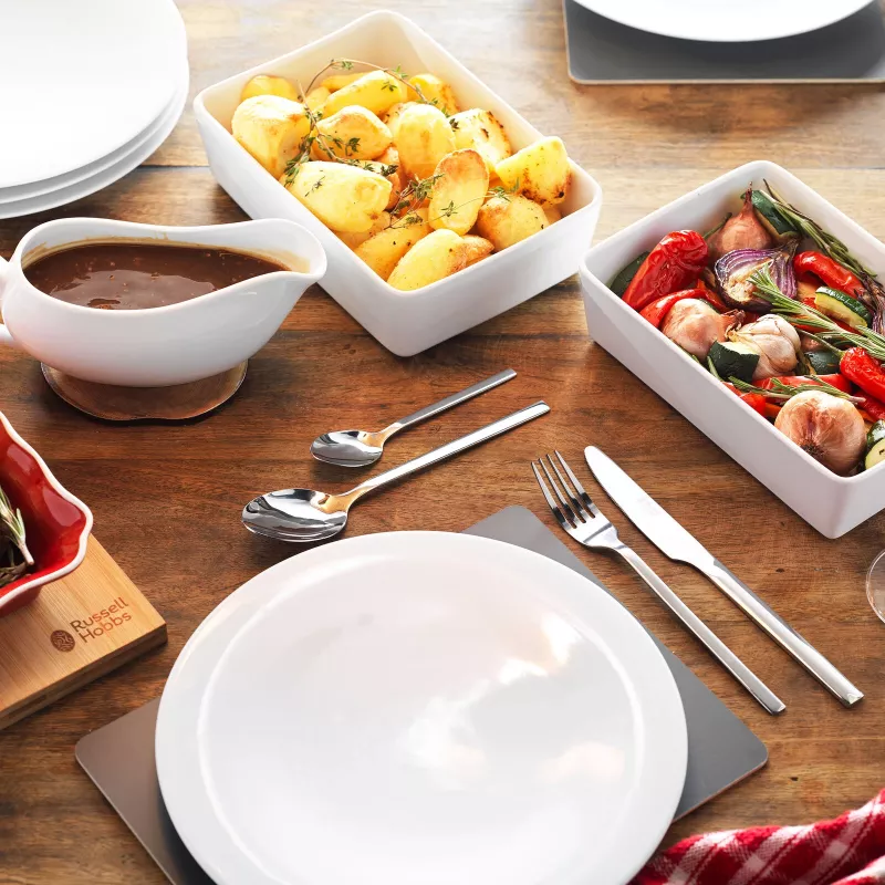 Söögiriistade komplekt Russell Hobbs BW028422EU7, 16-osaline, roostevabast terasest nõud