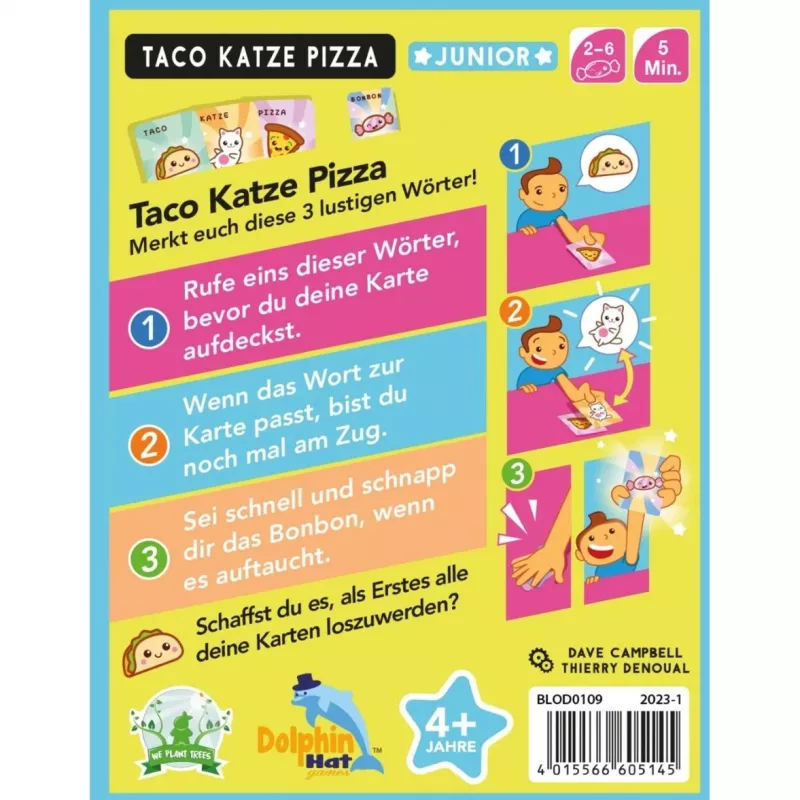 Taco Katze Pizza Junior, kaardimäng