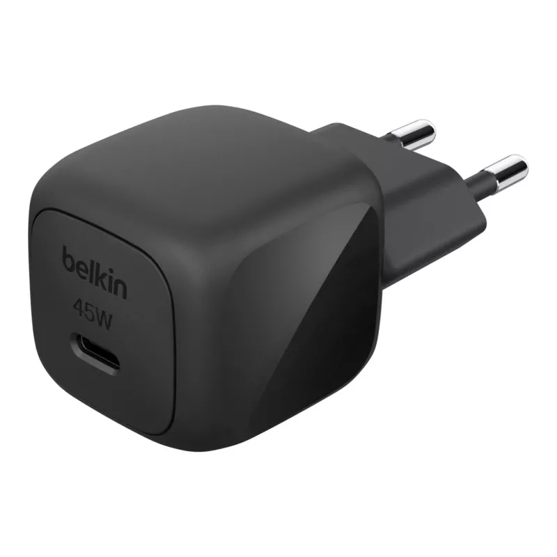 USB-C laadija Belkin BOOST Charge 45W PowerDelivery PPS, ühe USB-C pesaga PD laadija