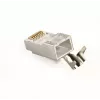 RJ45 pistikud GEMBIRD CAT7 8P8C kullatud 15µ FTP/SFTP, pakendis 100 tk