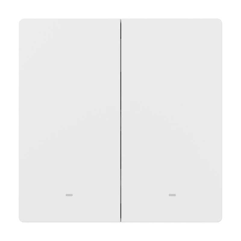 Sonoff ZBM5-2C-86W (2-kanaliline) Zigbee nutikas puutetundlik seinlüliti