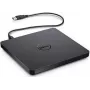 Väline DVD-seade Dell DW316 USB 2.0, õhuke kaasaskantav optiline seade CD/DVD lugemiseks ja kirjutamiseks