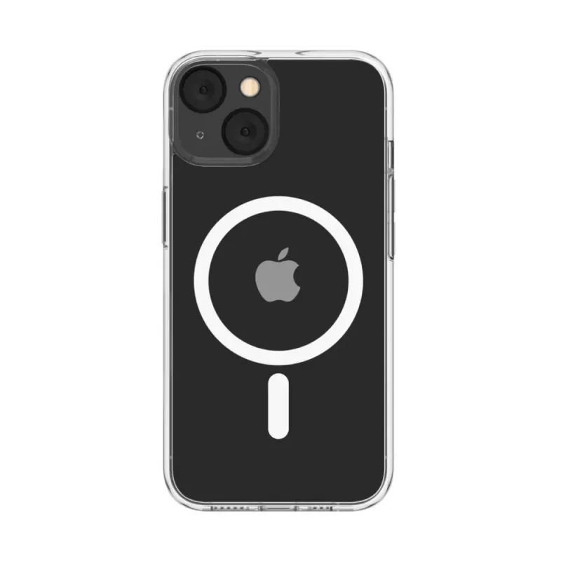 Case SheerForce MagSafe Anty-mikrobiologic iPhone 13 jaoks, läbipaistev