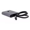 Dokkimisjaam Unitek D1078A — USB-C jaotur, 2x USB-C sisend, 1x USB-C väljund, 100 W PD, 4K tugi, max 3480×2160, hall