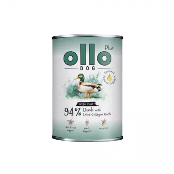 Ollo Plus Kolagen duck 400g dog food can