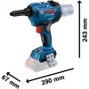 Bosch 0 601 9K5 001 elektroonne neetimistööriist Must, Roheline 3.2,4,4.8,5.0,5.6 mm 16000 kN