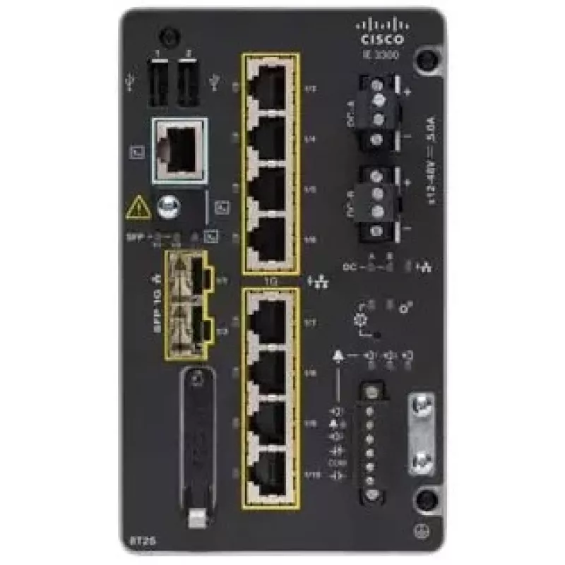 Hallatav lüliti Cisco Catalyst IE-3300-8T2S-E L2 Gigabit Ethernet 8 porti