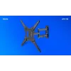 Savio UTV-03 TV kinnitus/tugi 139,7 cm (55) Must
