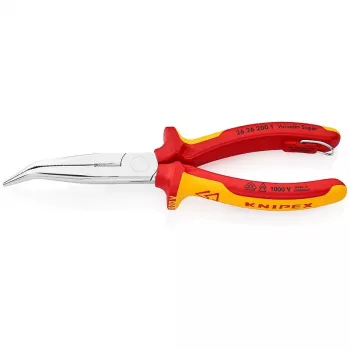 Knipex nõelotsaga tangid p.200mm kuju 2 40° keermestatud VDE mitmekomponendilised käepidemed