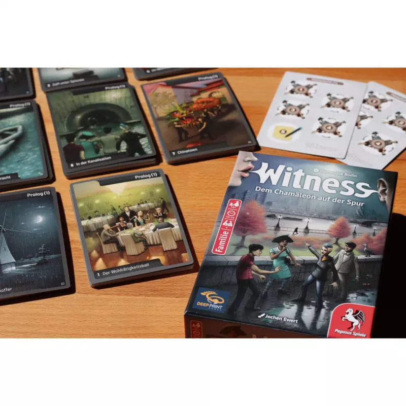 Deep Print Games: Witness - On the Chameleon's Trail, puslemäng