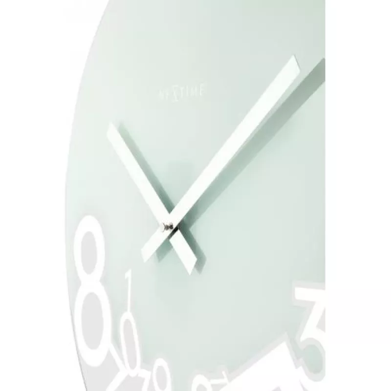NeXtime kell 8115 Dropped, Ø43 cm, sein, hõbedane