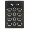 DeLock USB2.0 kuni 8 x jadaadapter - jadaadapter - USB2.0 - RS-232 - 8 porti (61860)
