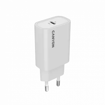 CANYON laadija OnCharge 30CL Max Power 30W 1xPD EU Valge