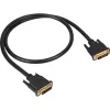 DVI-kaabel Sharkoon DVI-D/DVI-D (24+1) 1 m