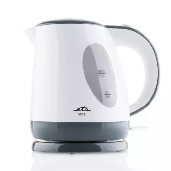 Elektriline veekeetja ETA Sofie 1 L 2200 W, valge plastik, 360° alus