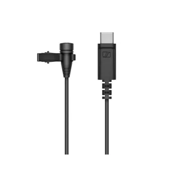Lavalier mikrofon Sennheiser XS LAV USB-C, omnidirectional kondensaator, USB-C juhtmega, 2 m kaabel, 16-bit, 70–18 kHz