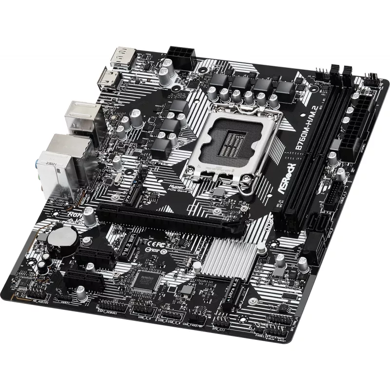 ASRock B760M-HDV/M.2 DDR5 Micro-ATX emaplaat