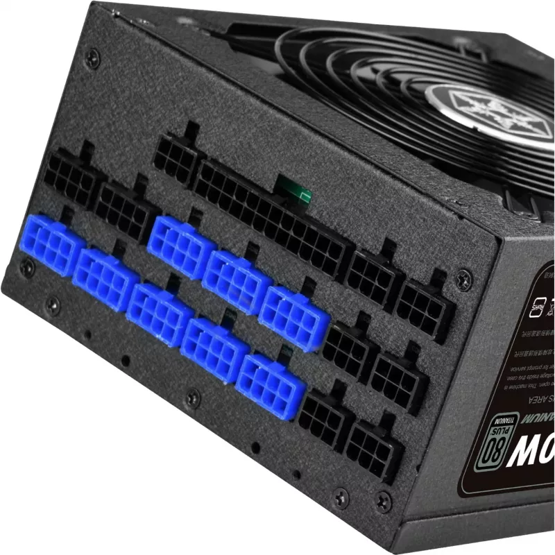 Silverstone SST-ST1500-TI v1.1 toiteplokk 80 PLUS Titanium, modulaarne - 1500 W (SST-ST1500-TI v1.1)