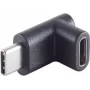 Adapter ShiverPeaks 13-40002 USB 3.1 Type C isane emasele 90° pistik