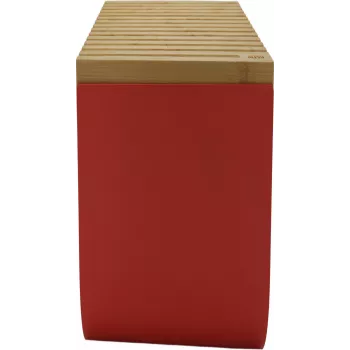 Alessi BG03 R Mattina leivakarp, teras, bambus, punane, üks suurus (BG03 R)