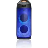 Süsteemi audio PLL FM USB/SD/BT 2xKaraoke FULL LED PartyBox