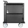 Manhattan iPad kuni 13 tolli, MacBook Air kuni 13 tolli ja Chromebook kuni 14 tolli 32-kohaline USB-C laadimiskäru/kapp, ka teised tahvelarvutid/nutitelefonid (seadmest USB-C kaablini), lahtrid 330x22x235 mm, seadme laadimiskaablid ei kuulu komplekti (soo