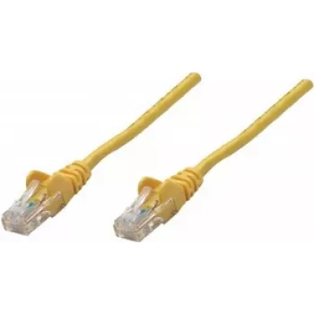 Intellinet võrgukaabel, Cat6A, 20m, kollane, vask, S/FTP, LSOH / LSZH, PVC, RJ45, kullatud kontaktid, takerdumisvastane, kaitsemuhviga, eluaegne garantii