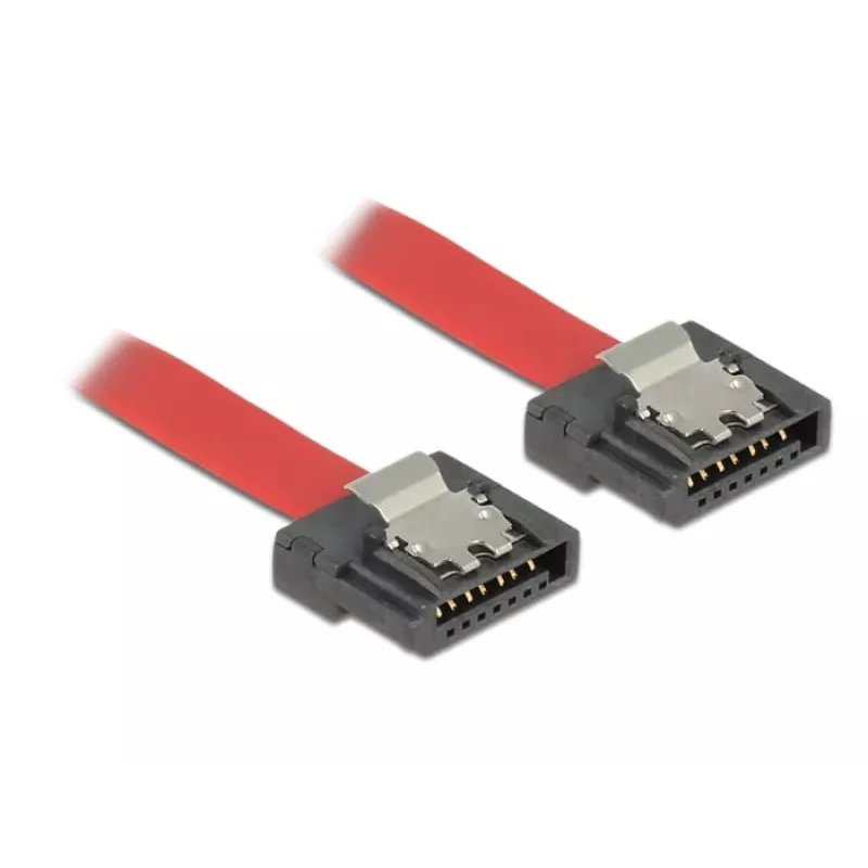 SATA-kaabel DeLOCK 0,3 m SATA III 7 kontaktiga punane