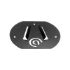 Roolialus Asetek 40-035-0035001 — teras, must, 140×1,5×120 mm