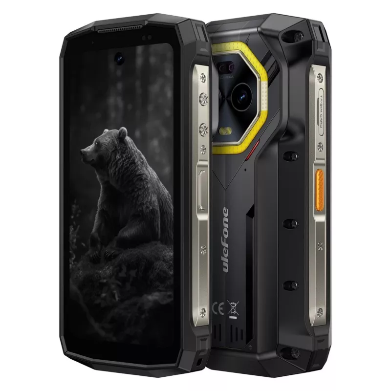Nutitelefon UleFone Armor Mini 20 5,5-tolline 8 GB muutmälu 256 GB salvestusruum must