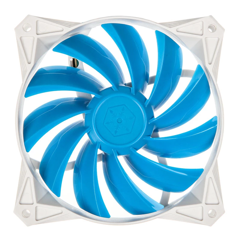SilverStone SST-FQ122 120 mm arvutikorpuse ventilaator - valge