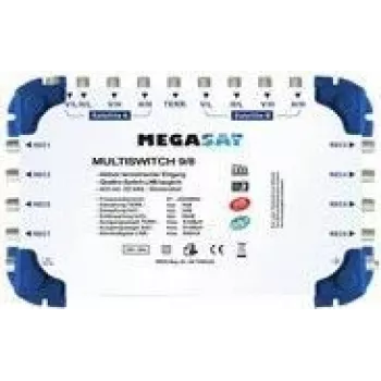Satelliidi multiswitch Megasat 0600151 9 sisendit 8 väljundit