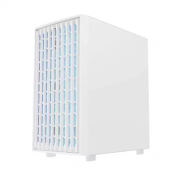 PC-korpus MODECOM BREEZE ARGB Flow MIDI Must — ATX, 3x140mm ees + 1x140mm taga, karastatud klaas, USB-C