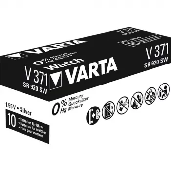 Varta 00371101111 30 mAh Hõbedane