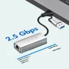 USB-A/-C to 2,5G Ethernet adapter, hall
