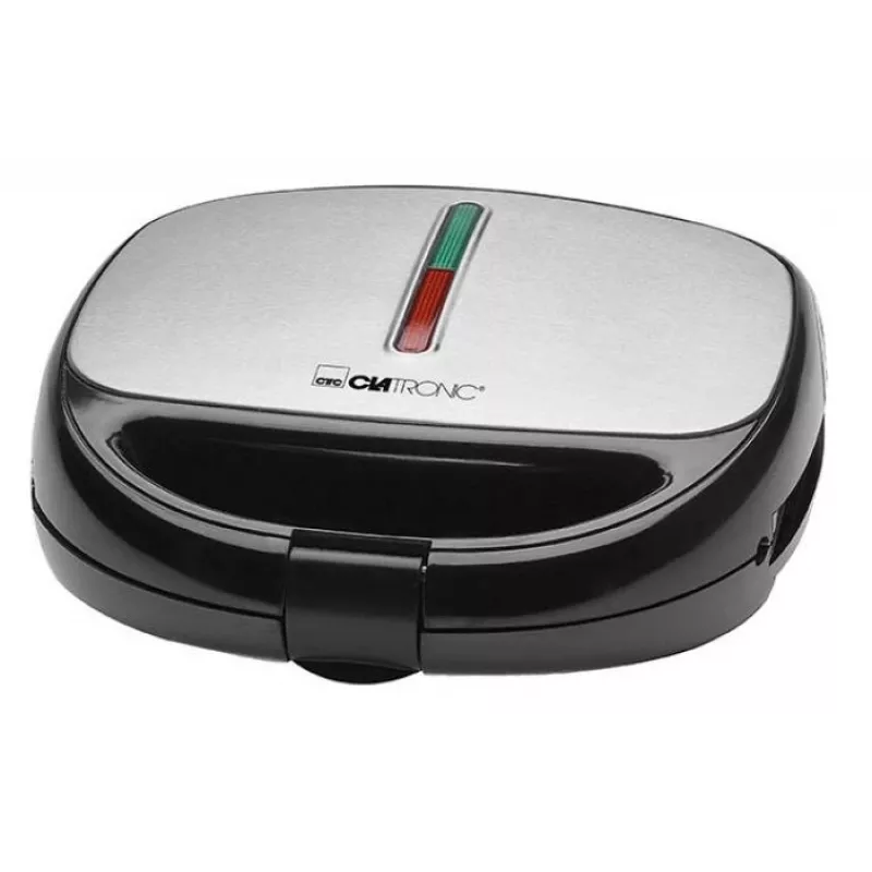 Clatronic ST/WA 3670 võileivagrill 800 W Must, roostevaba teras