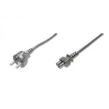 Assmann võrgukinnituskaabel. Schuko - C5 M/F. 1.2m. H05VV-F3G 0.75 mm². bl (AK-440115-012-S)
