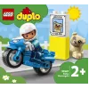 Mootorratta mängukomplekt LEGO Duplo Police 10967 liikuvate rataste ja politseifiguuriga