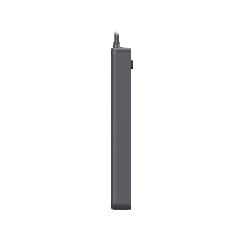 Power Line+ 5m Graphite piksekaitsega pikendusjuhe (5 pistikupesa)