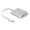 Kaardilugeja DeLOCK 91005 USB 3.2 Gen 1 USB-C Hall CF MMC MicroSD