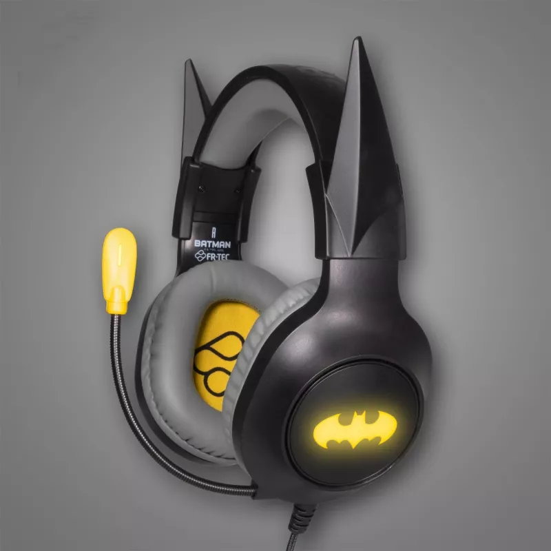 Peakomplekt FR-TEC Gaming Headset Batman eemaldatavate kõrvadega