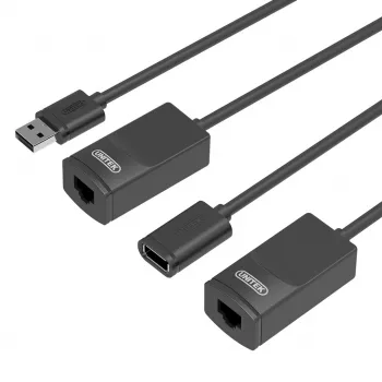 Võrgukaabel UNITEK Y-UE01001 dokk/pordi replikaator USB 3.0 60m Must