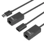Võrgukaabel UNITEK Y-UE01001 dokk/pordi replikaator USB 3.0 60m Must