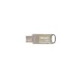 USB-mälupulk PATRIOT PS128GT560DS5D 128 GB USB 3.2 (USB-A / USB-C) pöördmehhanismiga tsingisulamist hõbedane