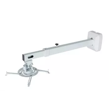 Seinakinnitus AVTEK WallMount Next 1200 — teras, valge, teleskoopne, 360° pöörlev, kaldenurk ±42°, maksimaalne koormus 20 kg