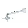 Seinakinnitus AVTEK WallMount Next 1200 — teras, valge, teleskoopne, 360° pöörlev, kaldenurk ±42°, maksimaalne koormus 20 kg