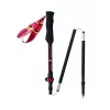 Matkakepid Viking Kettera Pro Lady — naiste matkakepid, reguleeritavad, paar, must/fuksia