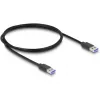 DeLOCK 64263 USB-jaotur Type-A 5000 Mbit/s Must