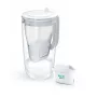 Veefiltrikann BRITA Glass+1 Maxtra Pro hall, 2,4 L kogumaht / 1,5 L filtreeritud, Maxtra Pro PP filter
